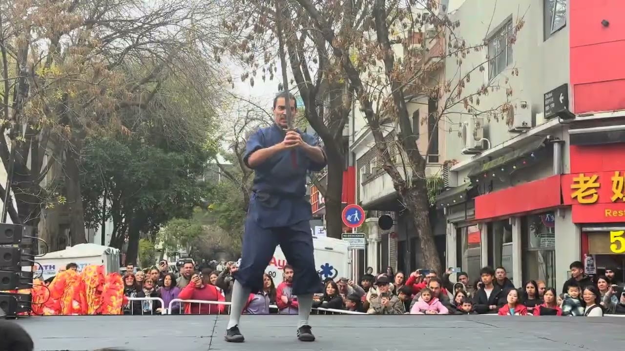 Exhibici&oacute;n Vesak 2025 - Kung Fu Shaolin