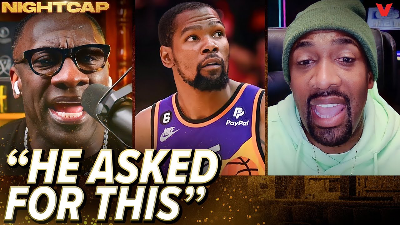 Shannon Sharpe GOES OFF on Kevin Durant for reportedly being 