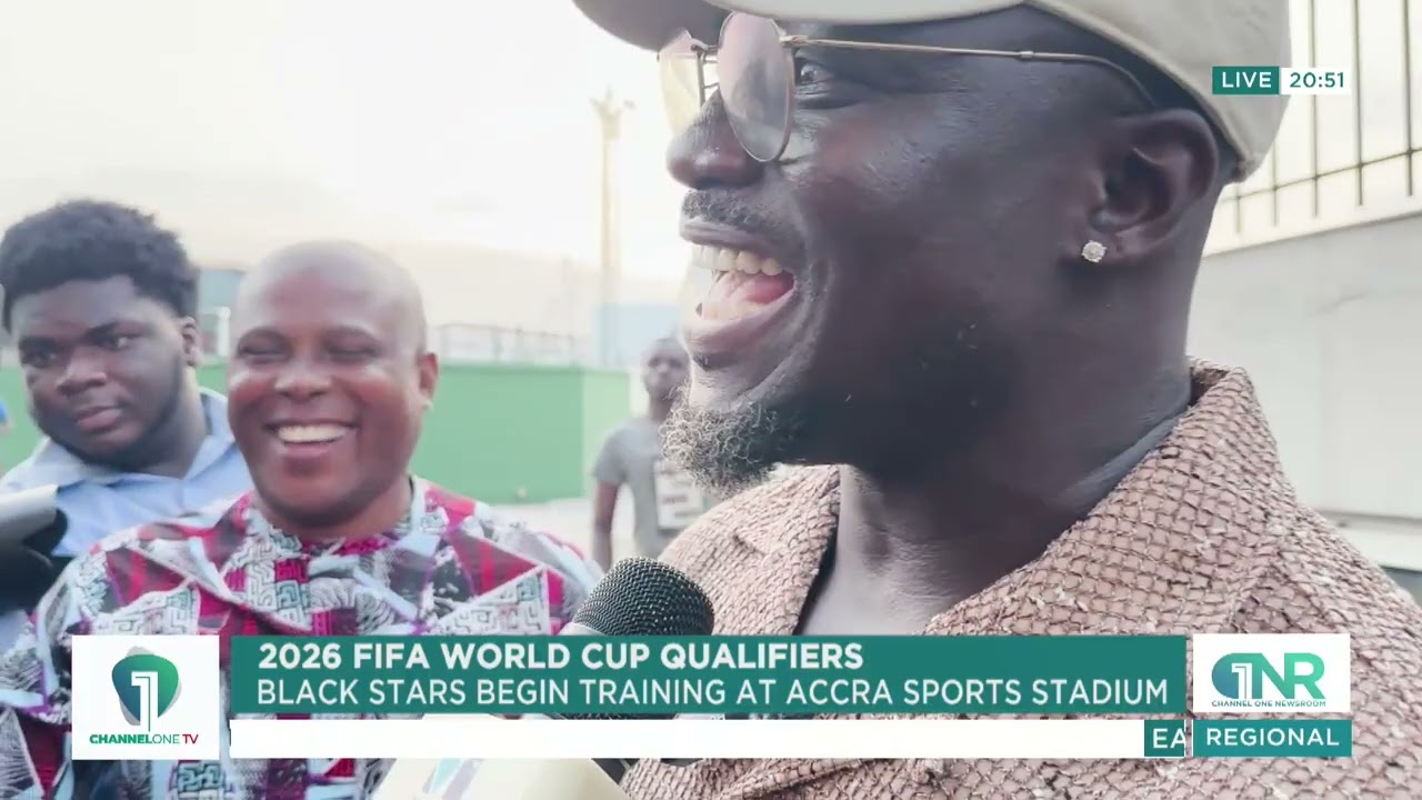2026 FIFA Qualifiers: Black Stars Open Training at Accra Sports Stadium