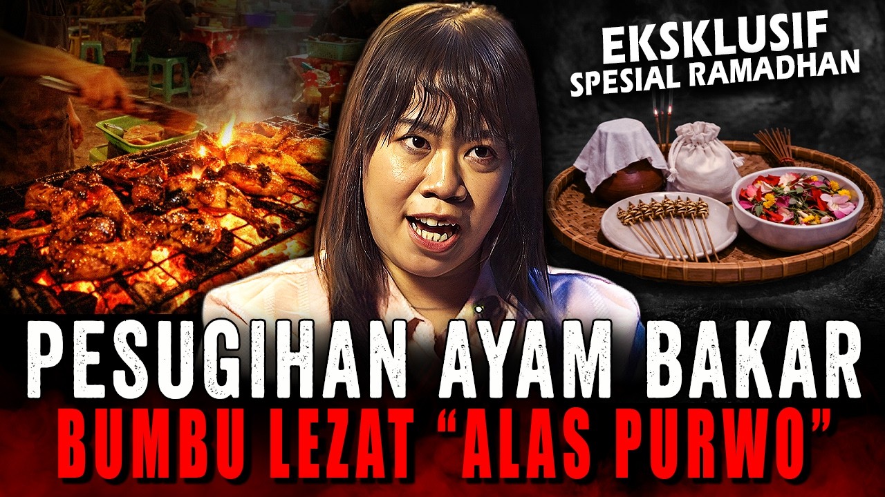 WANGI ASAP AYAM BAKAR INI BIKIN PEMBELI NGILER & TERHIPNOTIS !! PELAKU PESUGIHAN DI ALAS PURWO