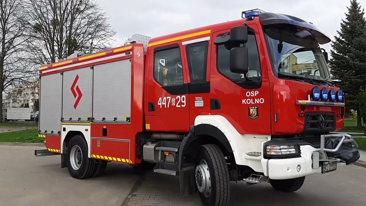OSP KSRG Kolno - pokaz wyposażenia bojowego.