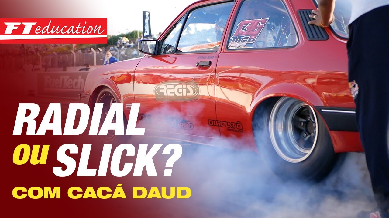 Pneu RADIAL vs pneu SLICK na pista, entenda as diferenças entre eles!