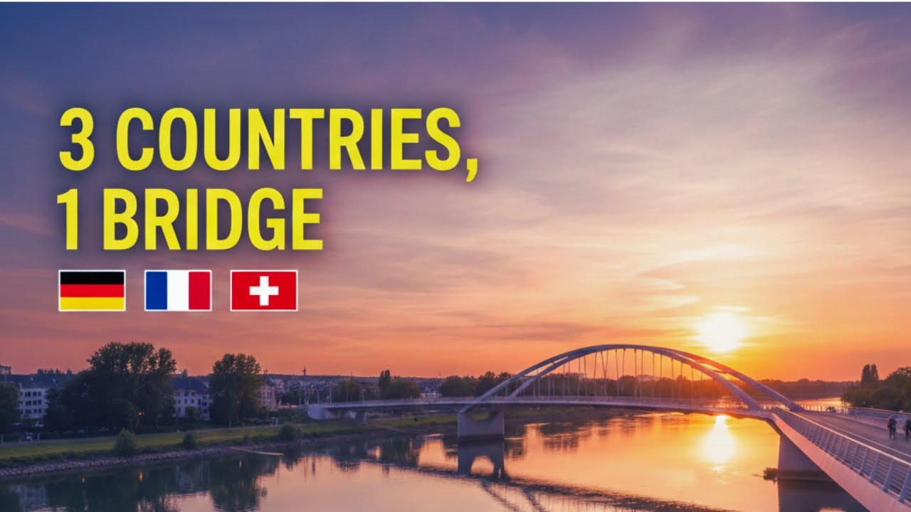 Just a Bridge Between 3 Countries | No Lines, No Customs