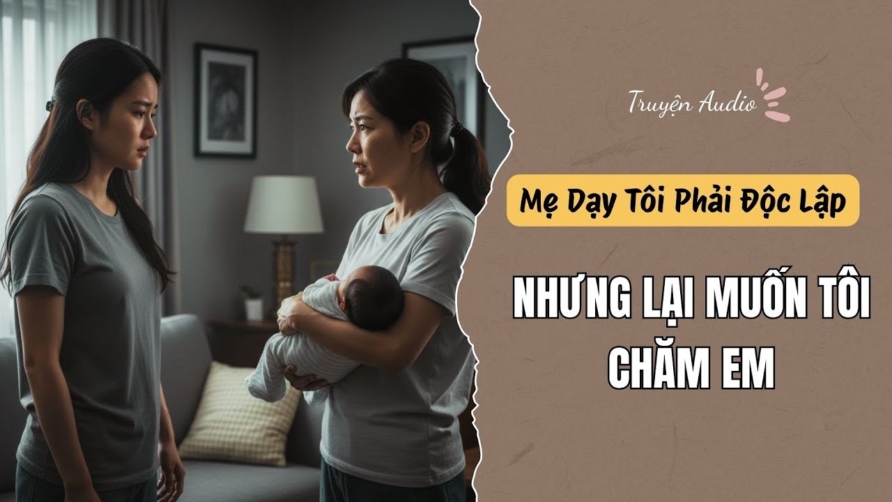 [Truyện Audio] Mẹ Dạy Tôi Phải Độc Lập, Nhưng Lại Muốn Tôi Chăm Em