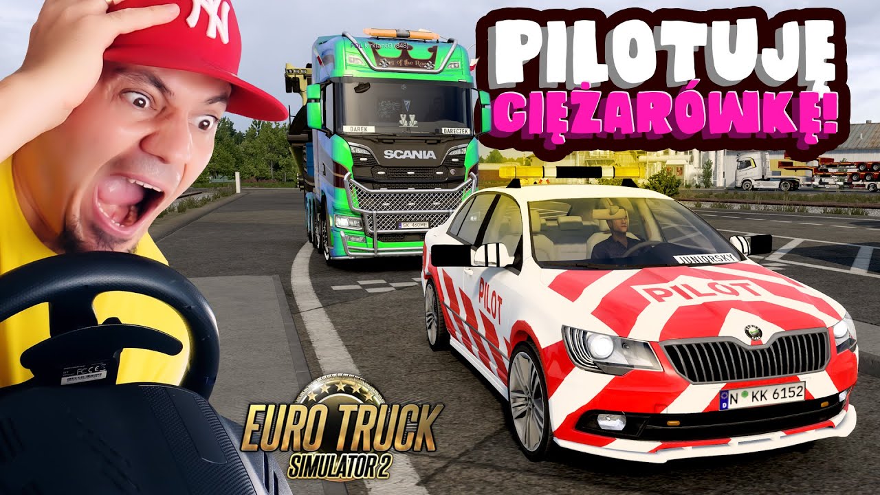🚛 MOJA PRACA JAKO PILOT CIĘŻARÓWKI! | Euro Truck Simulator 2 Ft. @DarekDareczeK​