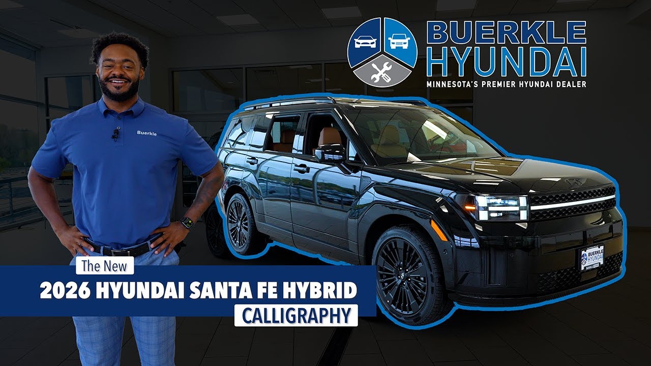 [Прогулка] Новый Hyundai Santa Fe Calligraphy Hybrid 2026 года | Сент-Пол, Миннесота, Инвер-Гроув...