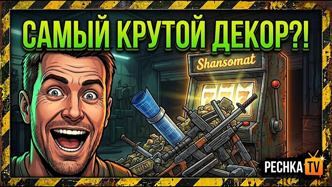 САМЫЙ КРУТОЙ ДЕКОР В ЛАСТ ДЕЙ! ТЕСТ ШАНСОМАТА НА 10.000 КРЫШЕК | PECHKA TV