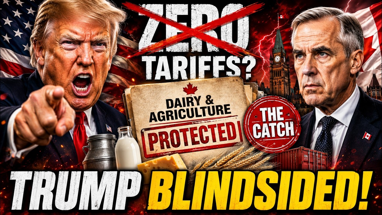 🔴 ZERO TARIFFS: Trump Declares a Trade Deal &mdash; The 1 Catch Canada Hid From Washington