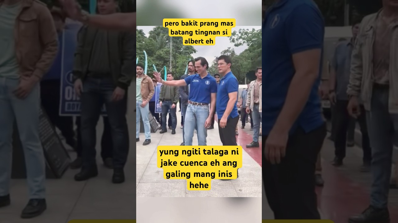 jake cuenca napahinto lahat ng nkita si andrea 😍 #jakecuenca #viral