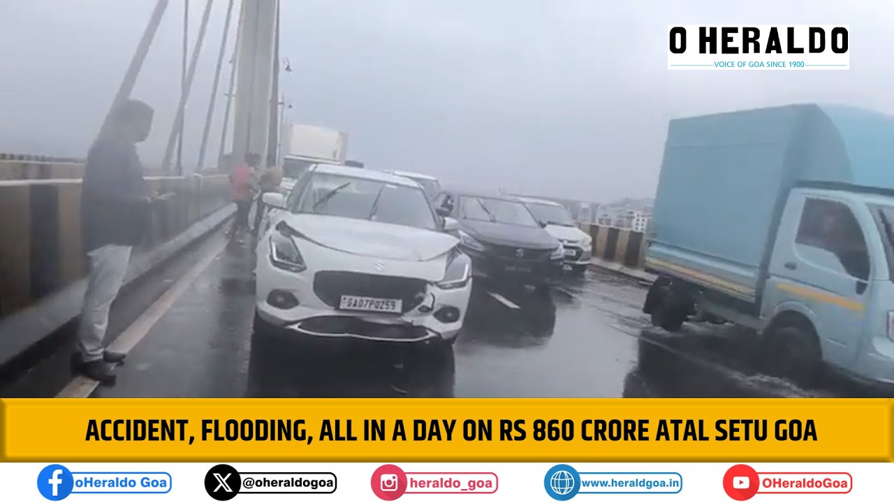 Авария, наводнение, всё за один день, 860 крор рупий, Атал Сету, Гоа