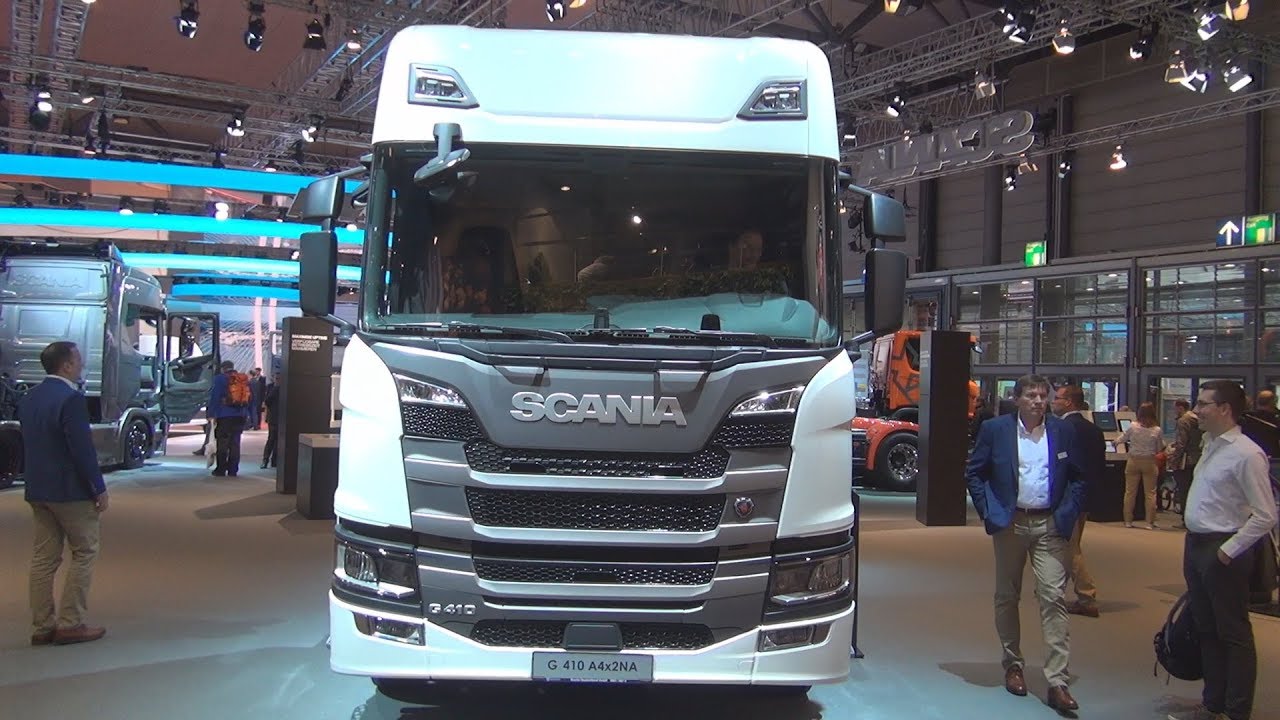 Scania G 410 A4x2NA LNG Tractor Truck (2019) Exterior and Interior