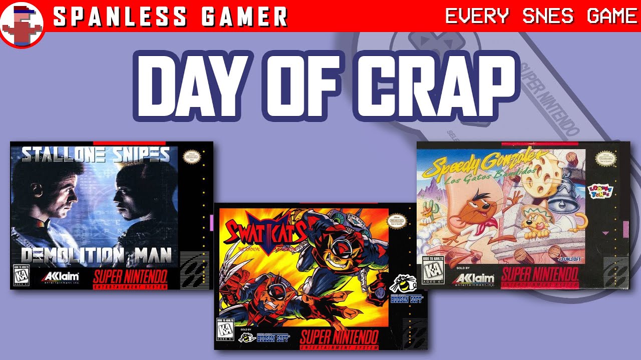 Demolition Man, SWAT Kats, and Speedy Gonzales on the SNES!