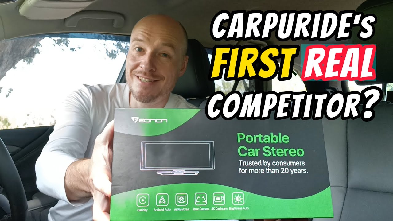 Compete with Carpuride! EONON Portable Car Stereo with 4K Dashcam!