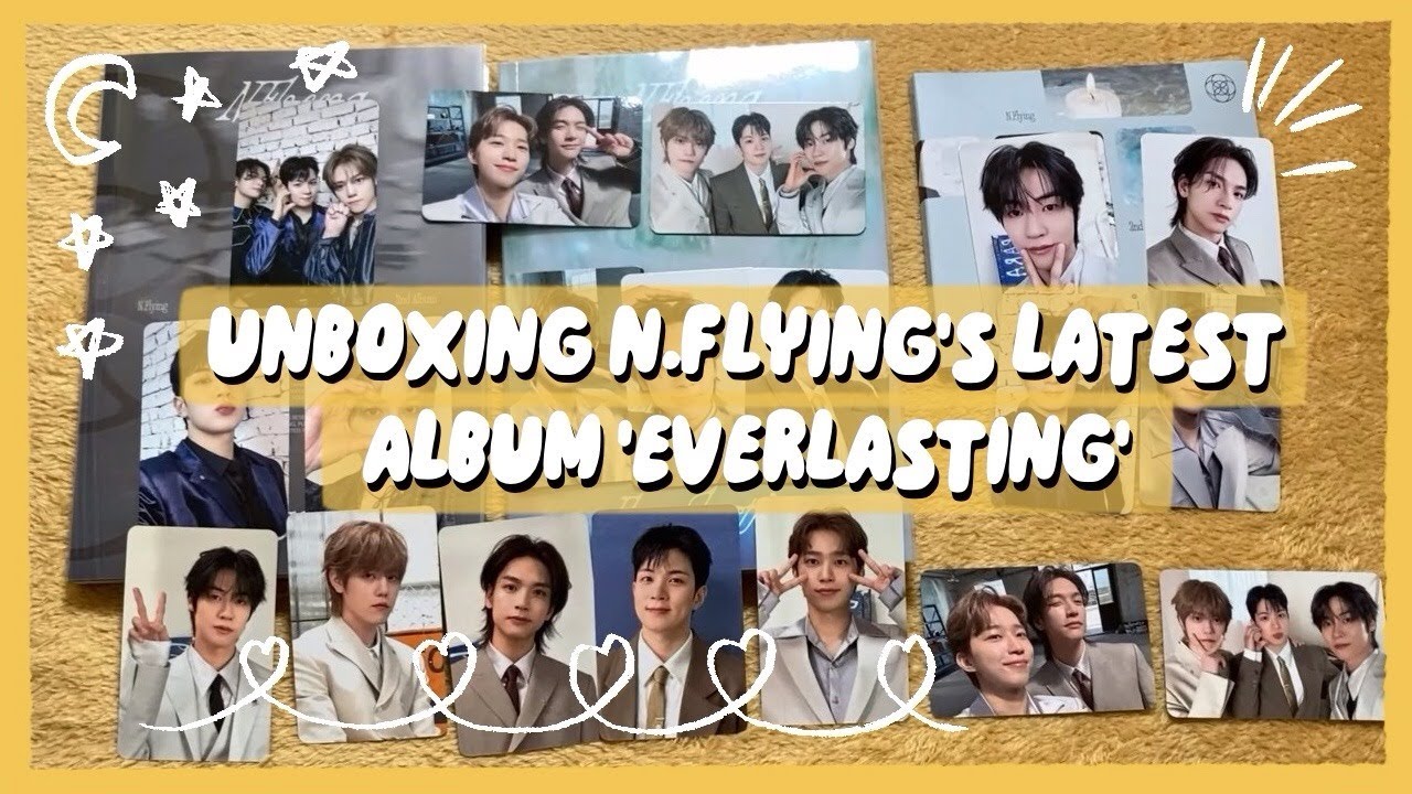 Unboxing N.Flying's 2nd Full Length Album 'Everlasting' | Photobook/Digipack versions