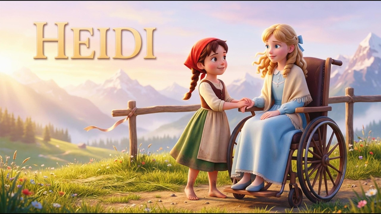 HEIDI | The Girl Who Healed Hearts in the Alps | Classic Swiss Children’s Story |Full Animated Movie