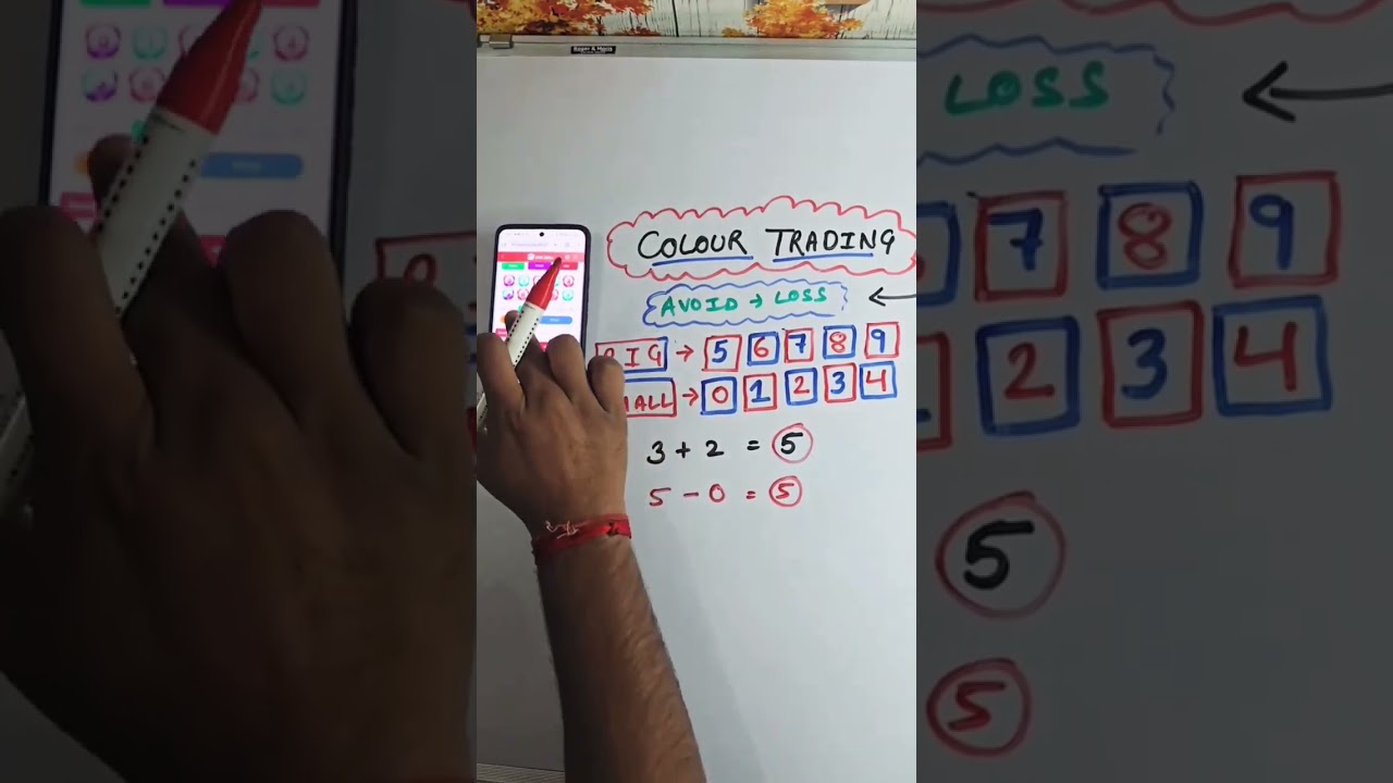 Color Trading Mastery! A Winning Strategy for Beginners #colors #colorgametricks #colorgame #colo...