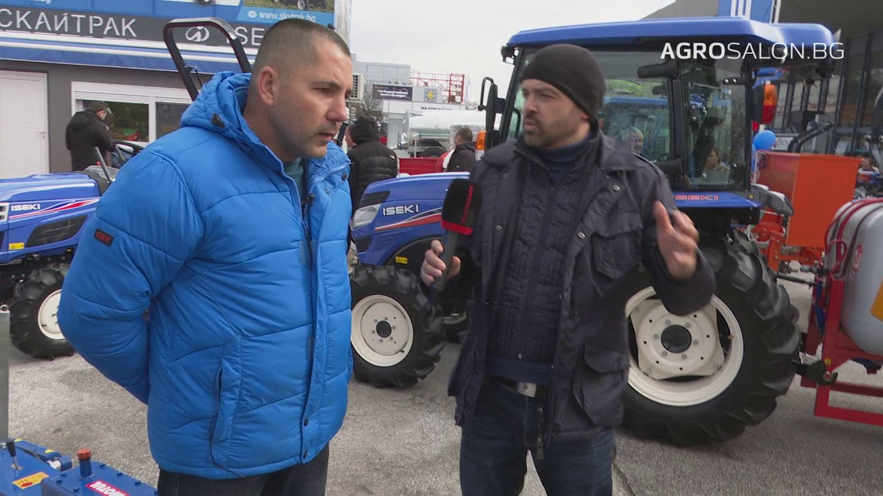 Скайтрак показа най-предпочитаните трактори ISEKI и агротехника на АГРА 2020