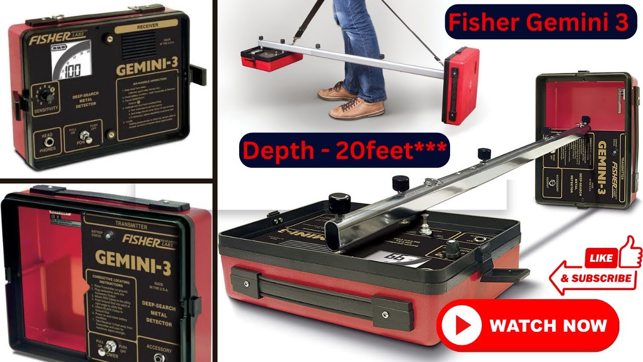 Fisher Gemini 3  - Deep Search Metal Detector #metaldetecting #metaldetector @FisherResearchLabs