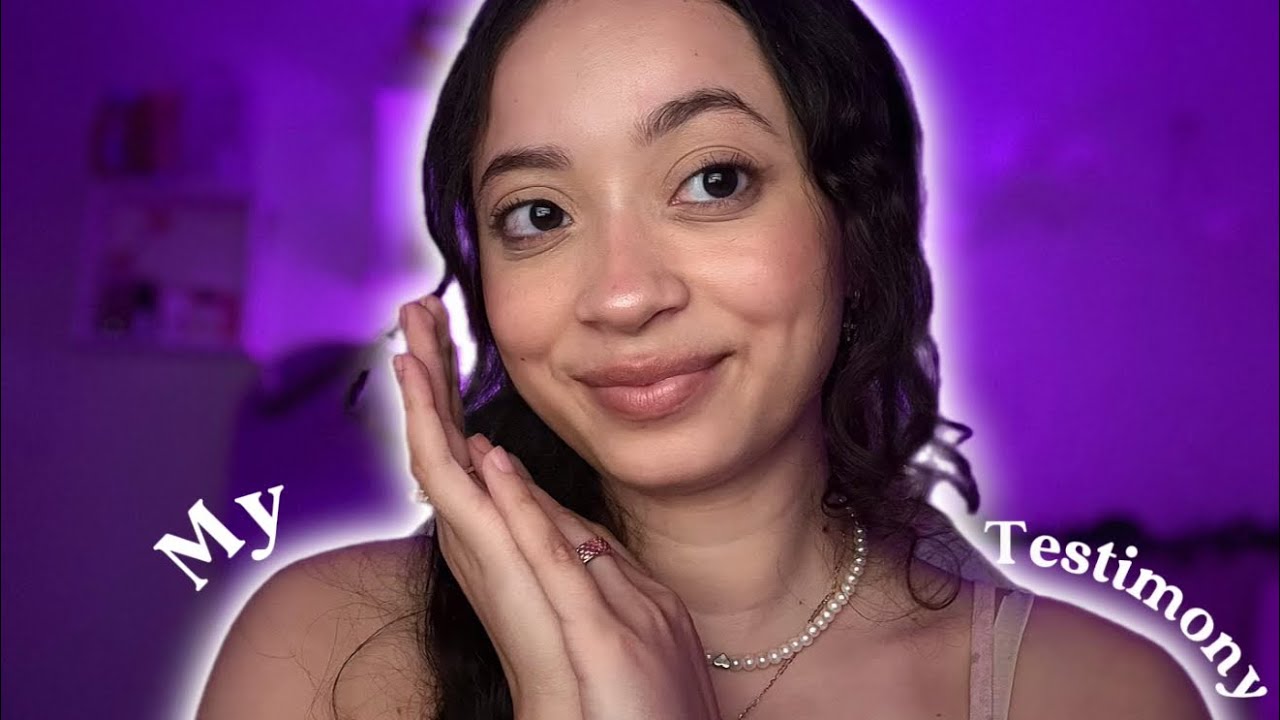 ASMR- MY TESTIMONY VERY CLICKY