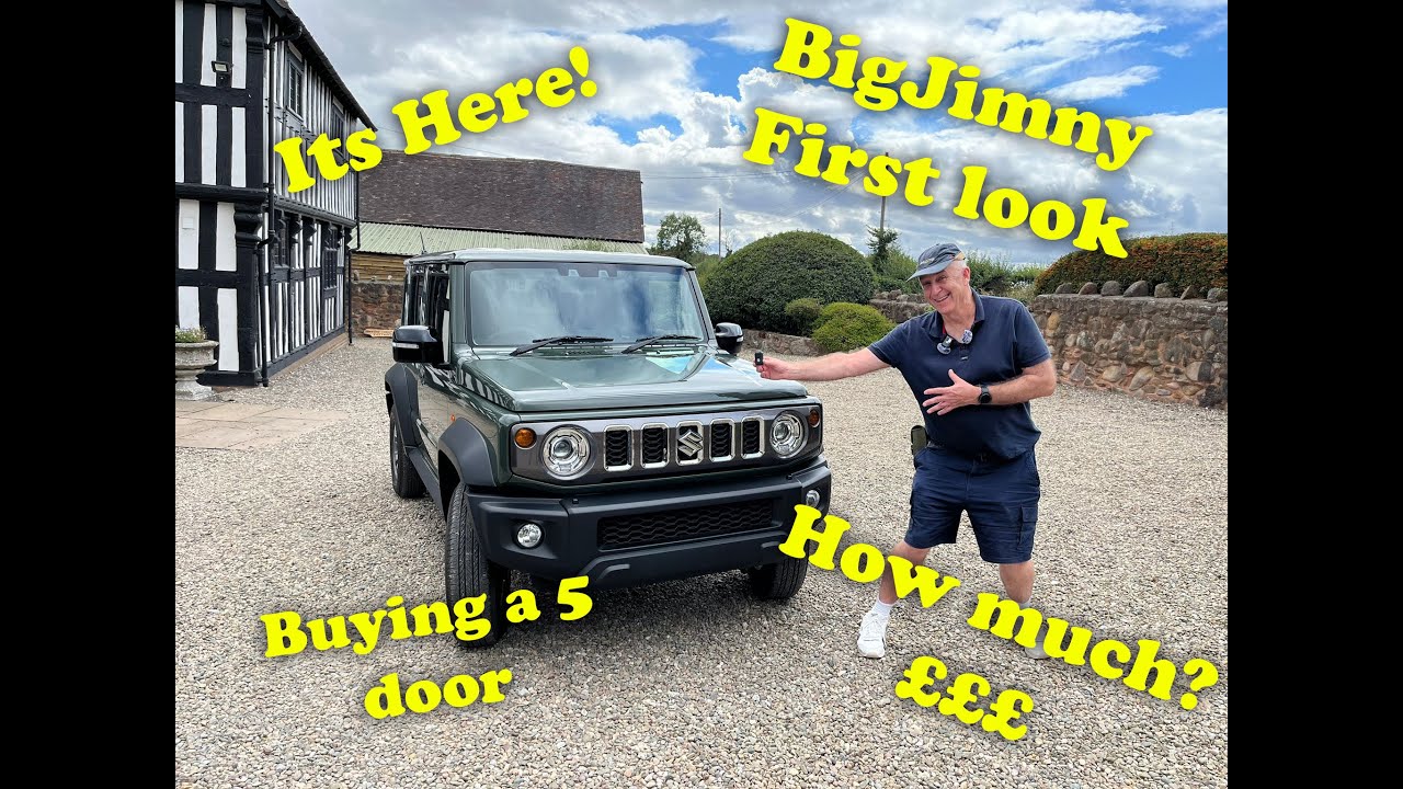 Наконец-то состоялся запуск Suzuki Jimny Nomade (5-дверного Jimny) в Великобритании!