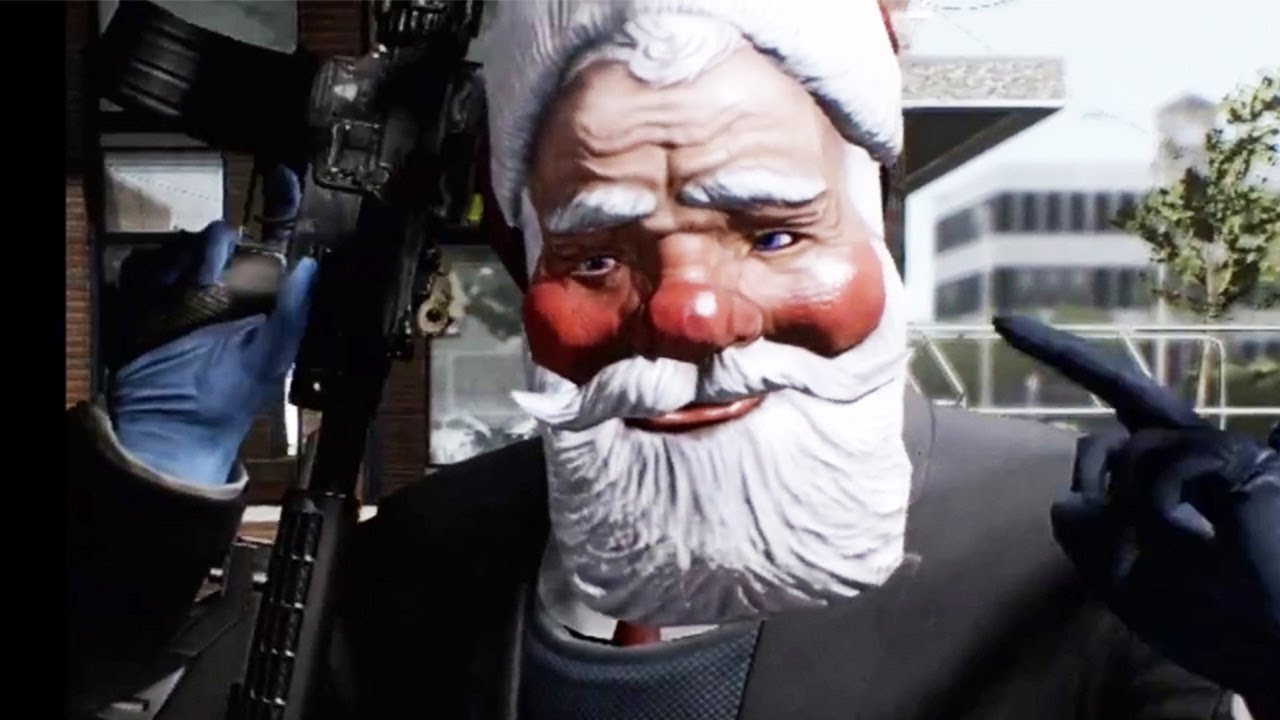 Payday 2 Charlie Santa  DLC Trailer
