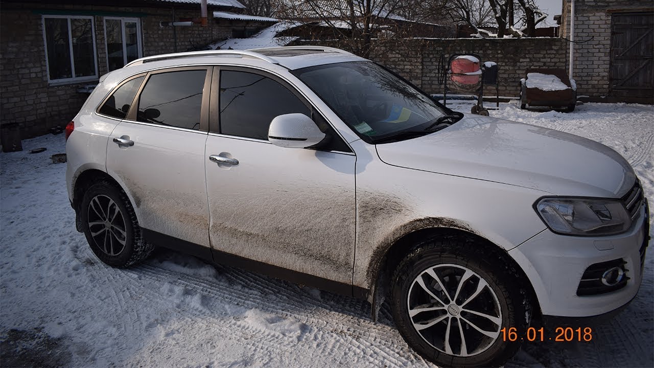 ZOTYE T600 ,первая 1000 км на ГАЗУ