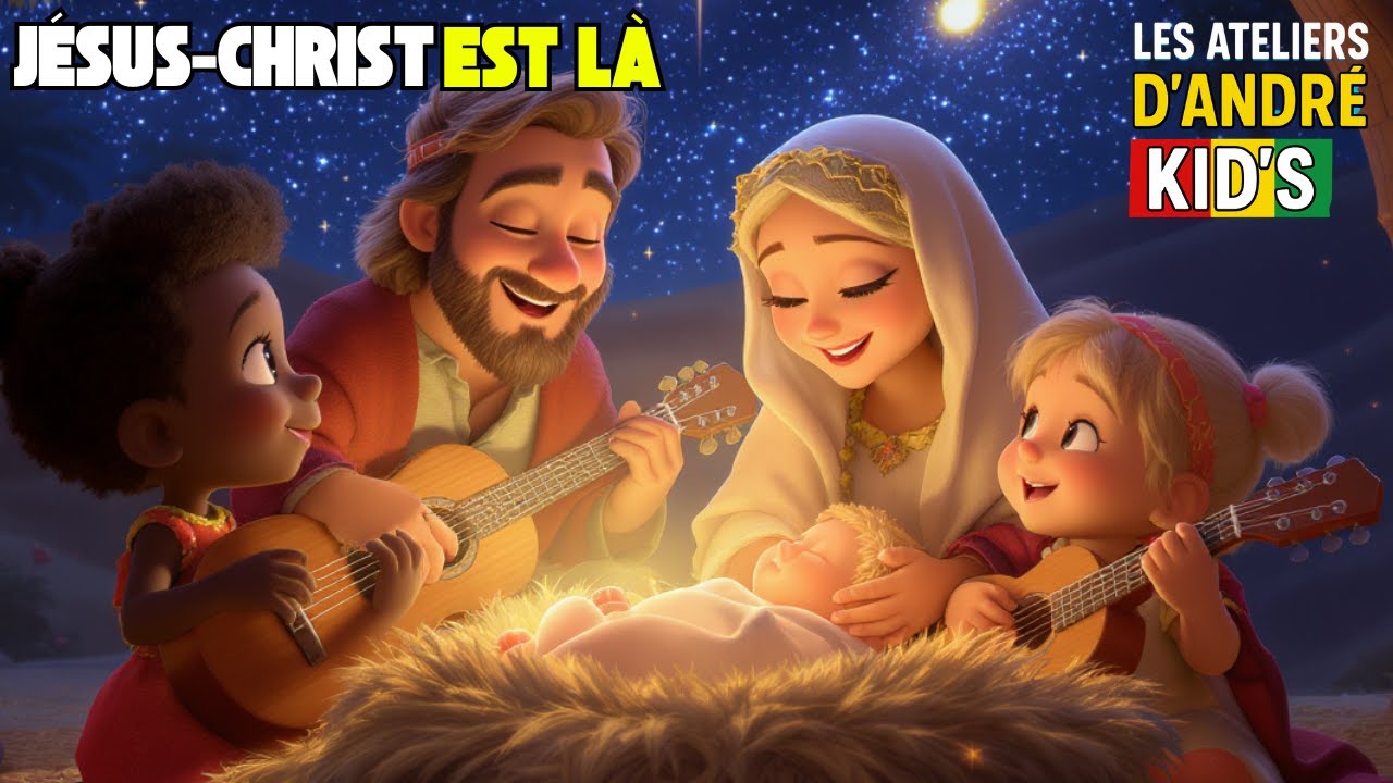 J&Eacute;SUS-CHRIST EST L&Agrave; ! 🙌 | Chanson chr&eacute;tienne pour enfants 🎶 | Louange joyeuse & dansante.