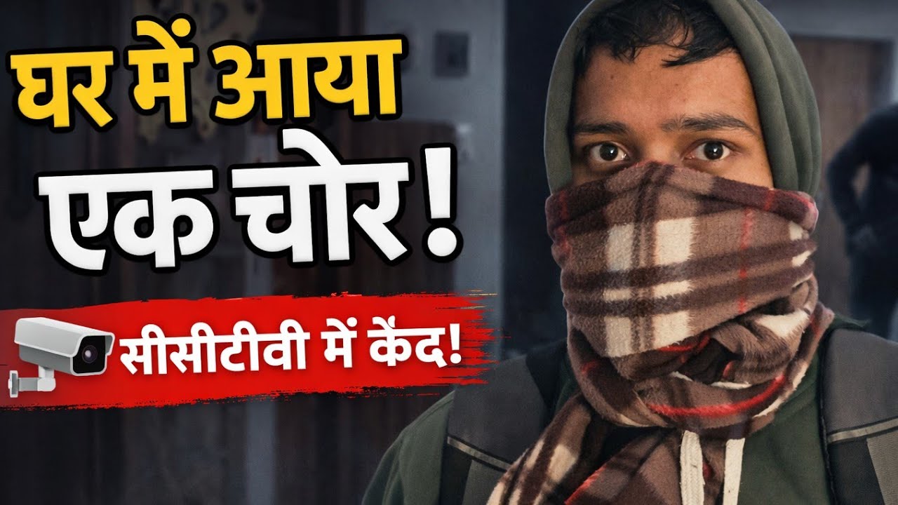घर में आया एक चोर 😱 | Day 8/100 / Shocking Vlog