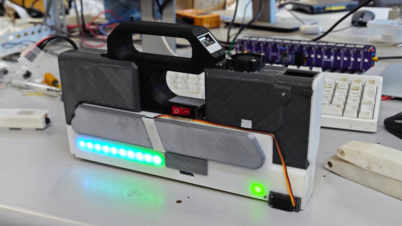 TK-14 : My Powerful  electric COILGUN