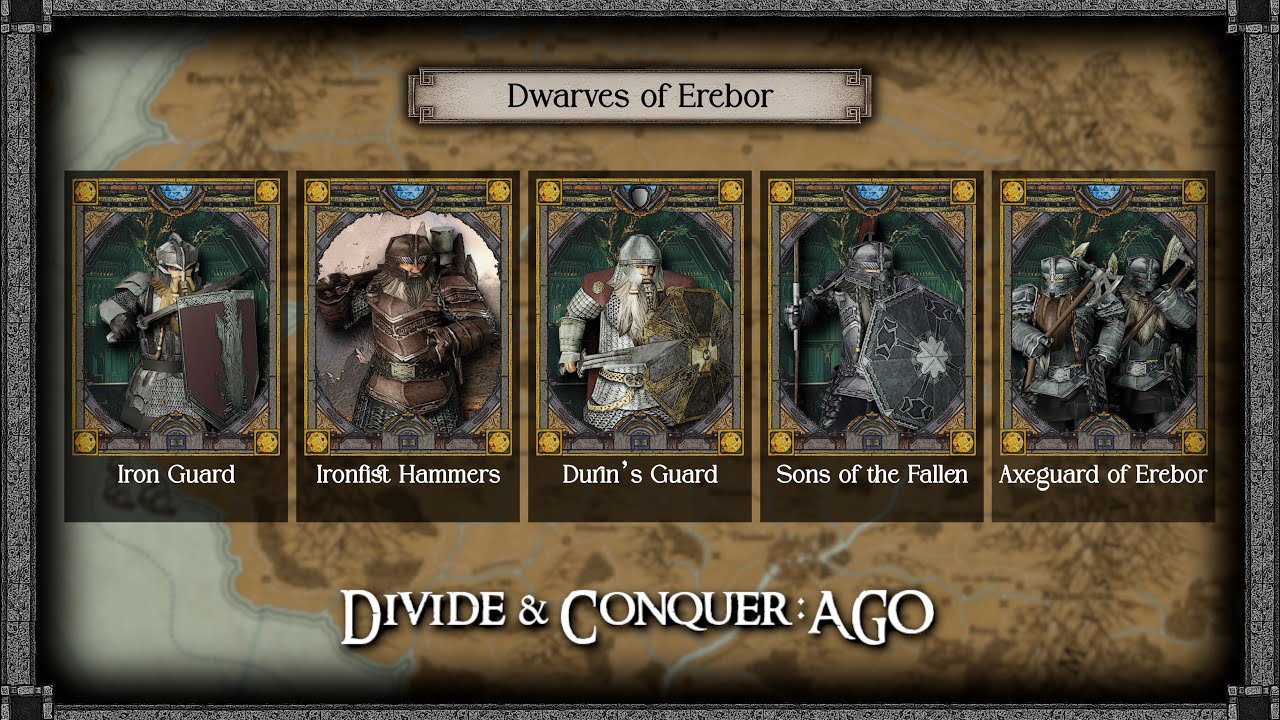 Erebor Faction Overview | DAC AGO v3 | Medieval II: Total War