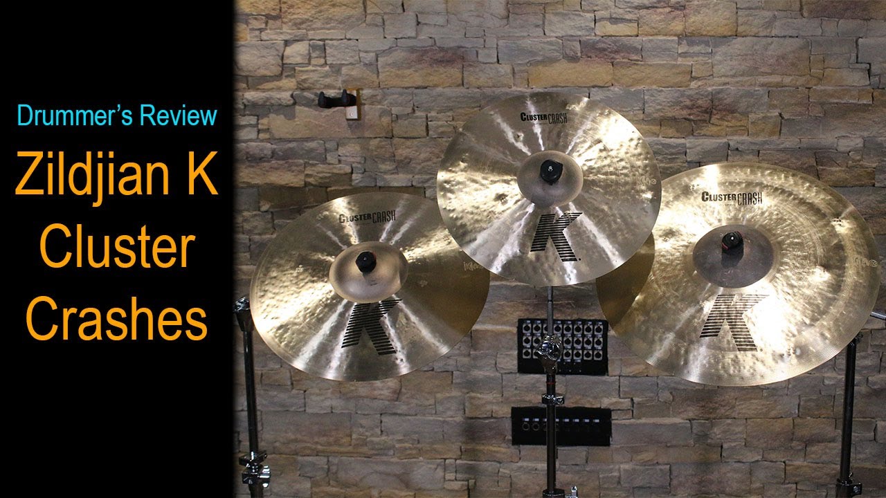 Hints Of Trashy Darkness But With A Very Familiar Feel // Zildjian K Cluster Crashes  - Reviewed!