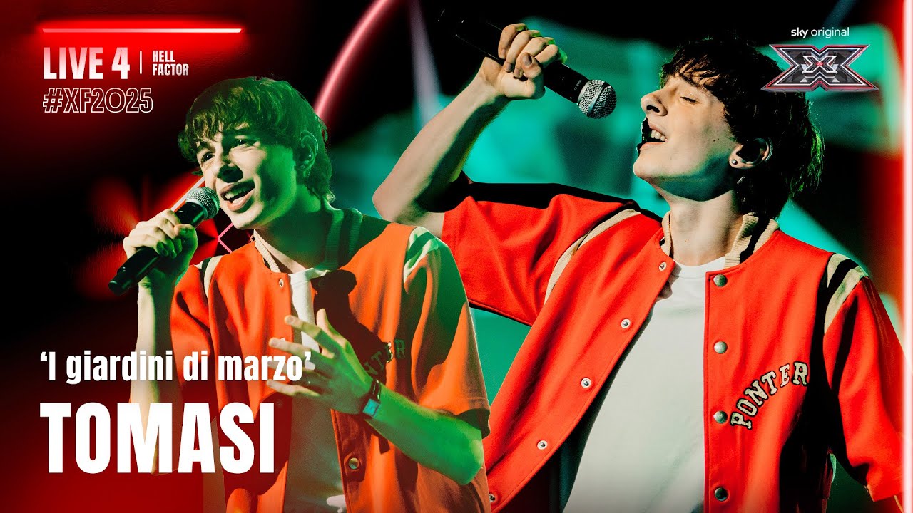 TOMASI | ‘I giardini di marzo’ – Lucio Battisti | Live 4 | X Factor 2025