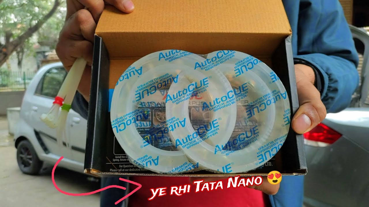 Autocue Shocker Buffers Installed in Tata NANO