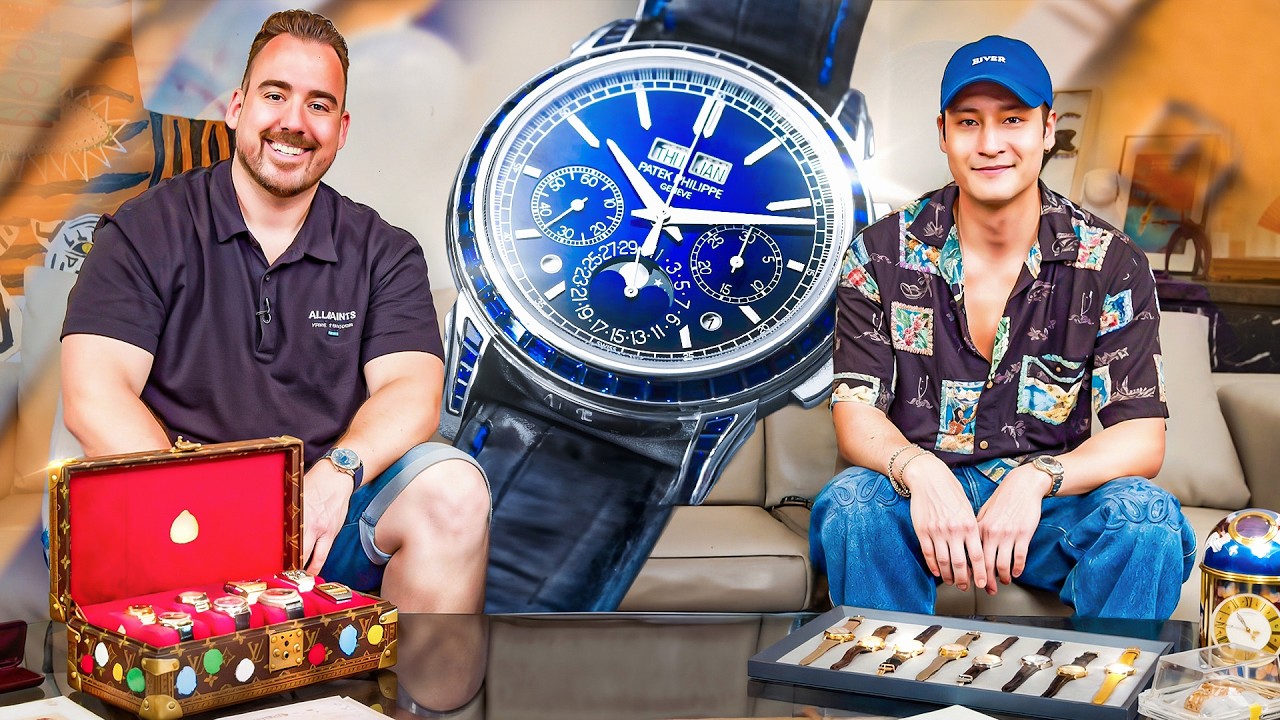 Discover a Young Collector’s Watch Box – Patek, Rolex, Richard Mille & More