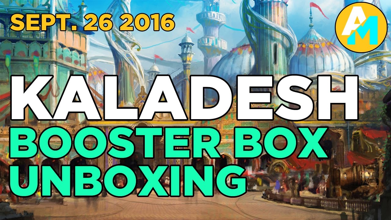 Kaladesh Booster Box Unboxing - Sept 26 2016