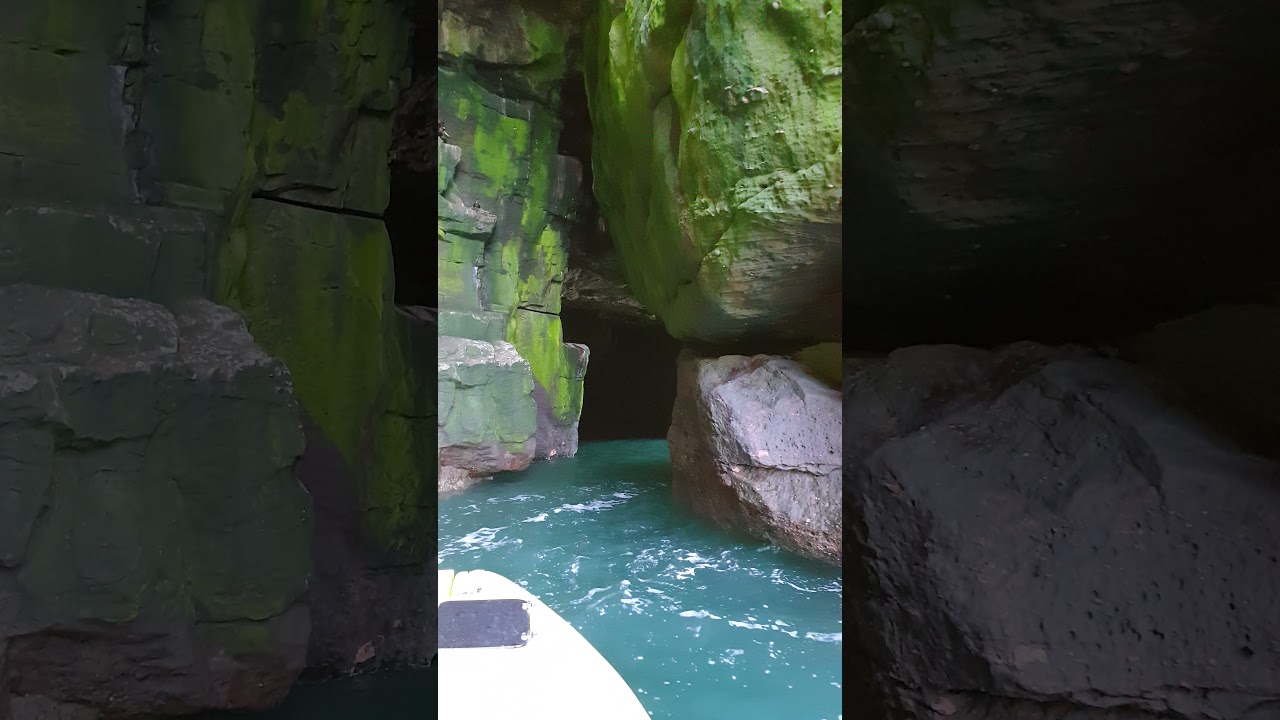 boat trip through the brandy cave arbroath auchmithie
