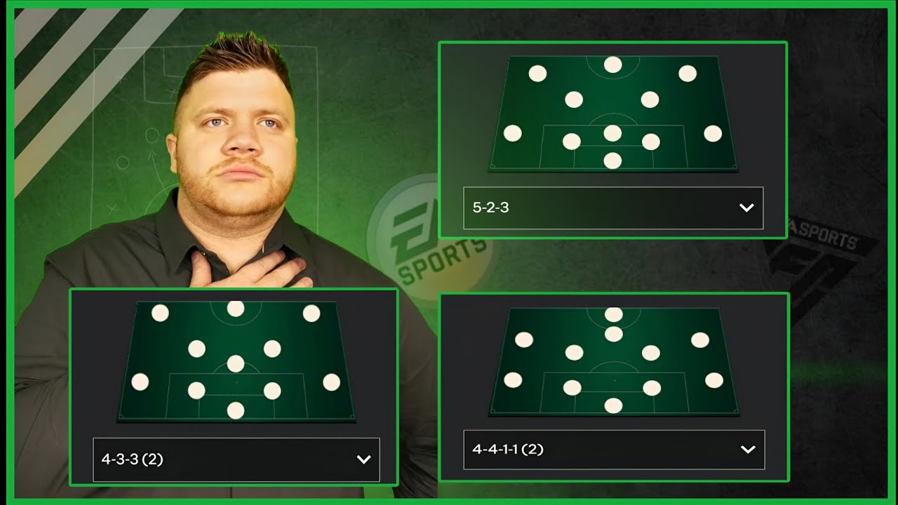 EAFC 24 - LES 3 MEILLEURS TACTIQUES PERSO DU JEU (+ instructions)