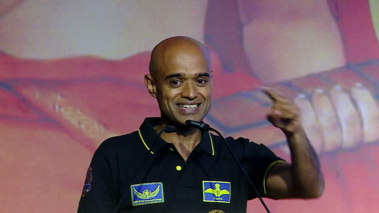 Talk by Group Captain Prasanth Balakrishnan Nair — Alumnus of Chinmaya Vidyalaya
