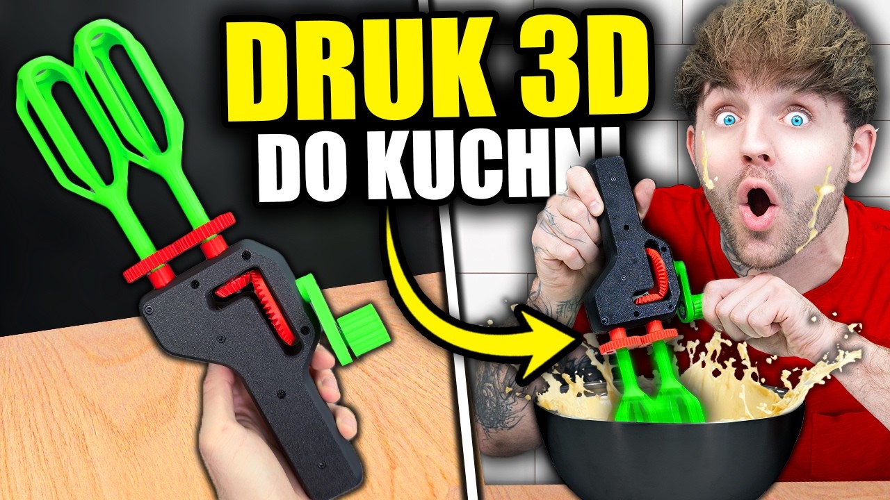 Zrobiłem GADŻETY KUCHENNE na Drukarce 3D!
