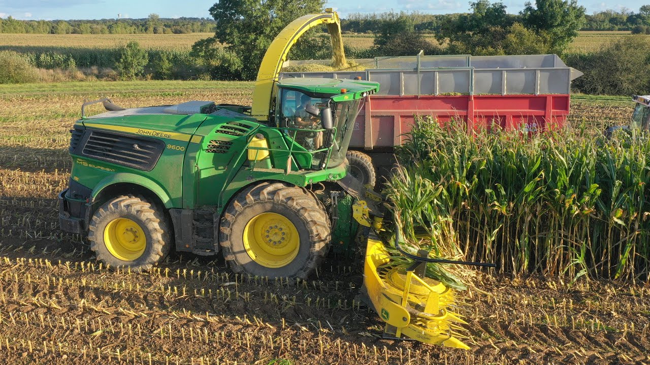 Ensilage de maïs 🌽 / JOHN DEERE 9600 / 4x 💨ROLLAND ROLLSPEED 8844 / AVT / ETA EDEYER