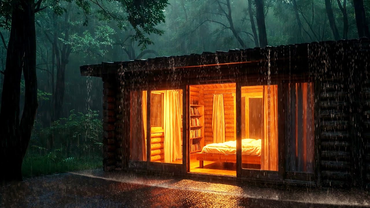Healing Piano Rain for Emotional Release – Let Go & Rest Fully