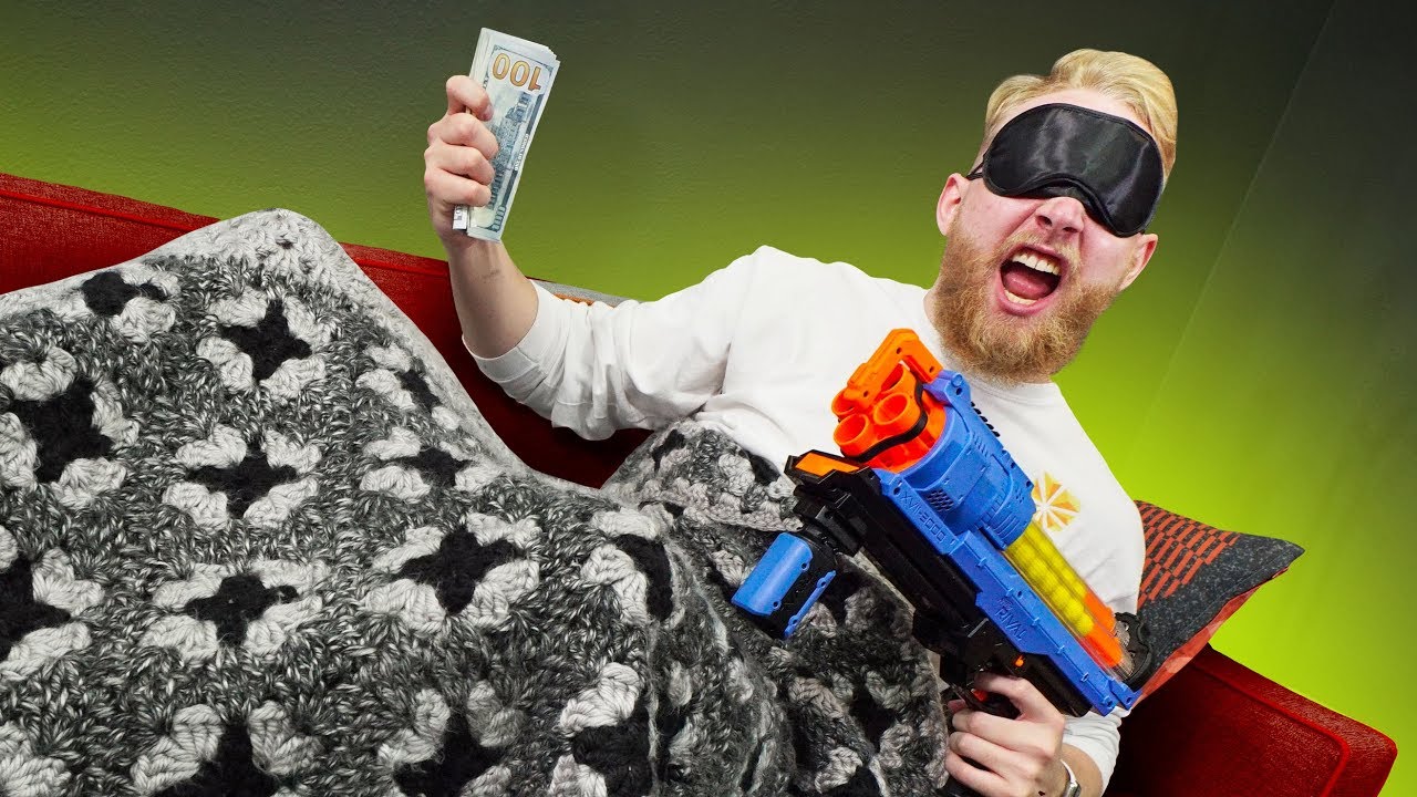 NERF Don't Wake Daddy Challenge!
