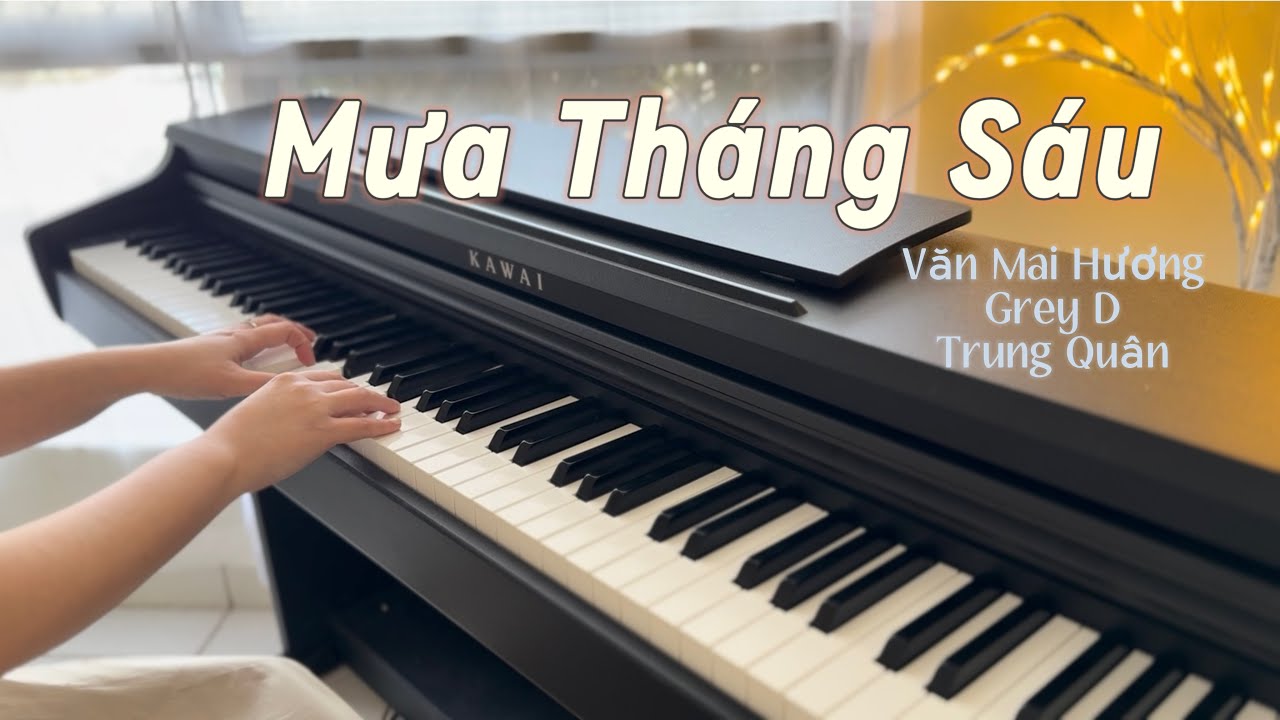 Mưa Tháng Sáu (Văn Mai Hương) | Alice Piano cover x Synthesia