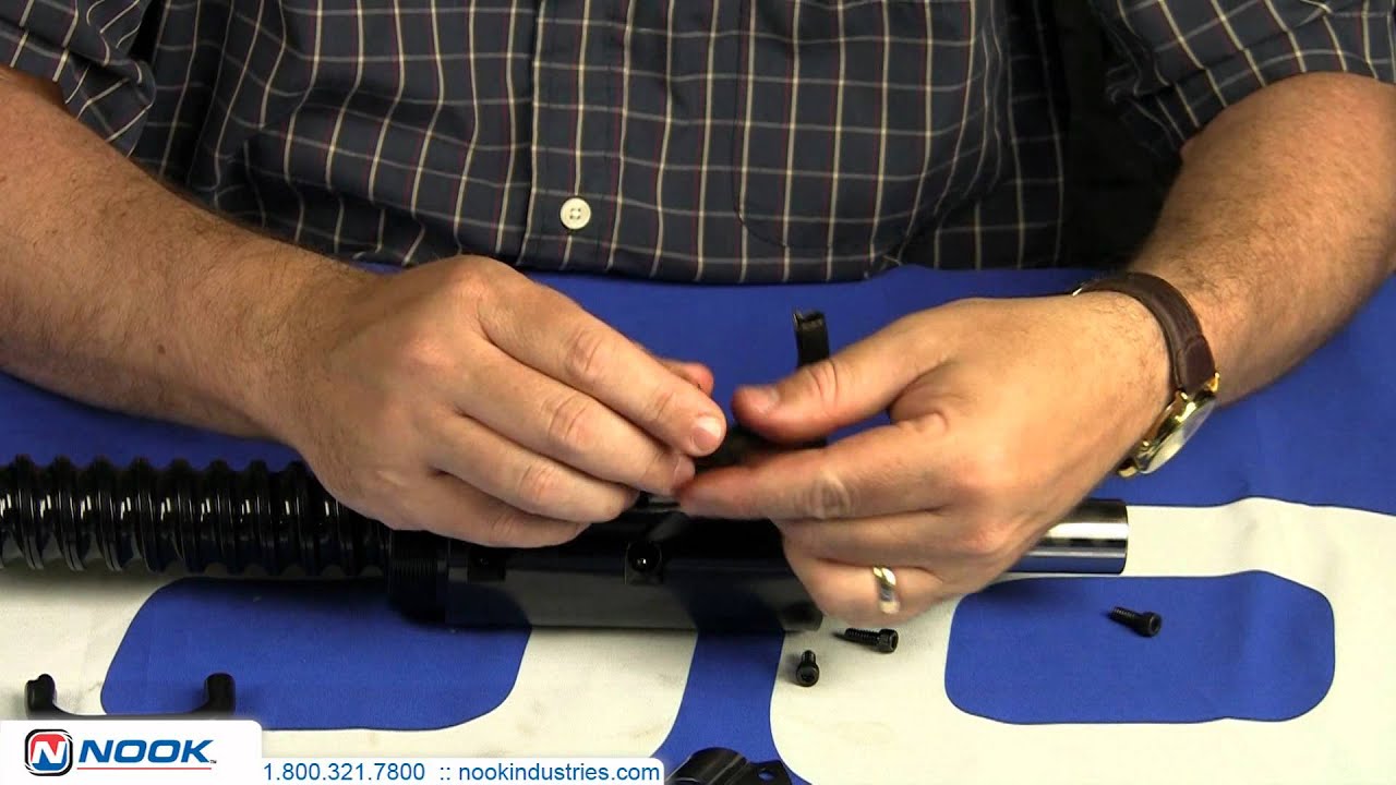 Loading a Standard Ball Nut (with external returns and when no arbor is available)