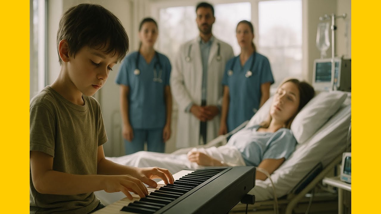 Tânăra În Comă A Deschis Ochii După Ce Un Copil Necunoscut I-A Cântat La Pian!