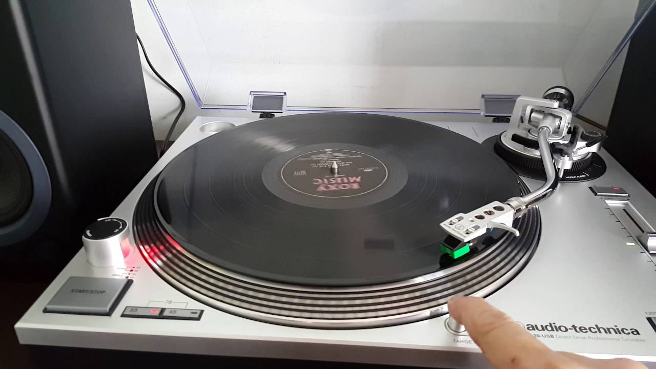 My Audio-Technica LP120 turntable and Audioengine A5+ setup