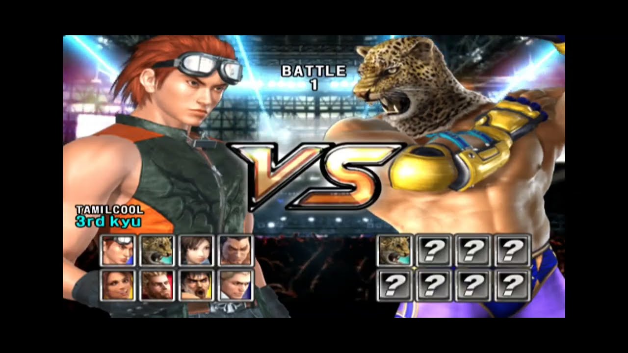 TEKKEN 5 TEAM BATTLE GAMEPLAY தமிழ் GAMER 