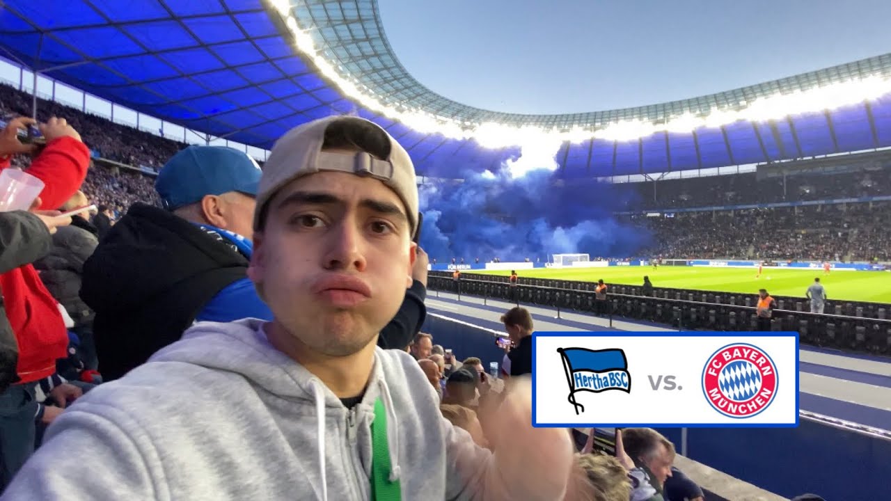 HERTHA BSC vs FC BAYERN | WARUM werden die HERTHA FANS UNTERSCHÄTZT ? | Stadionvlog