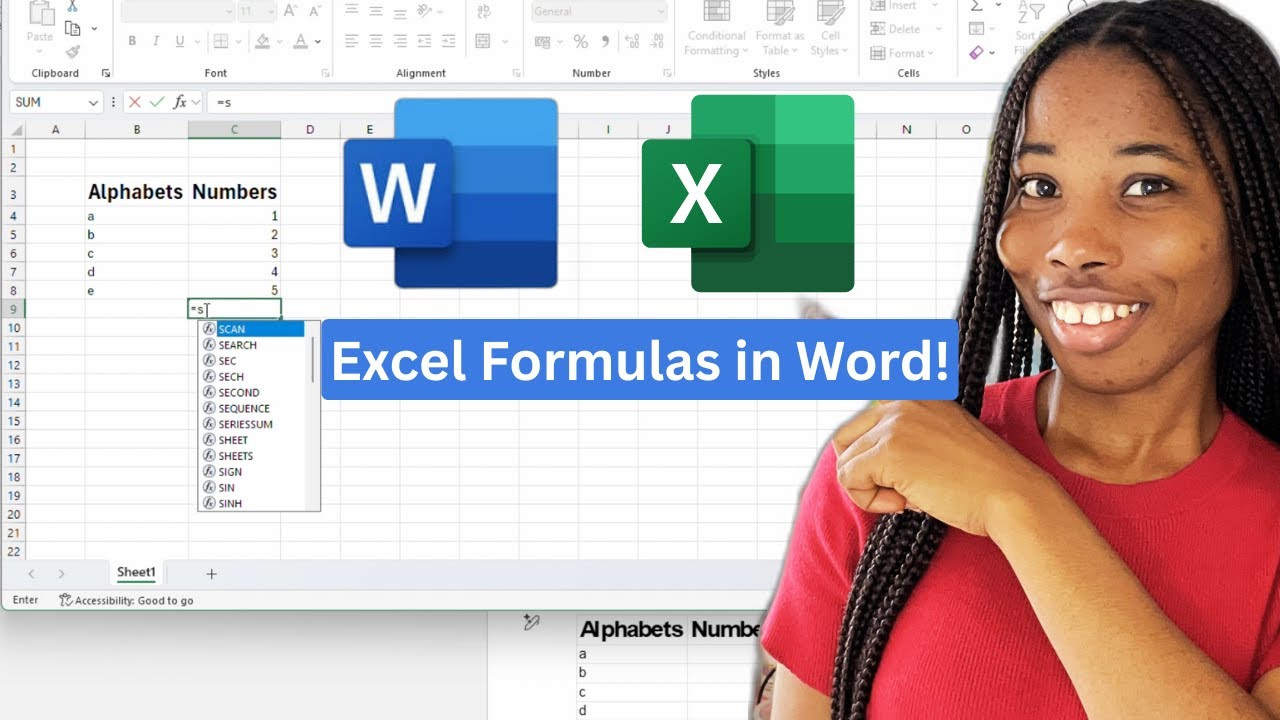 How to Use Excel In Word (Step-by-Step)