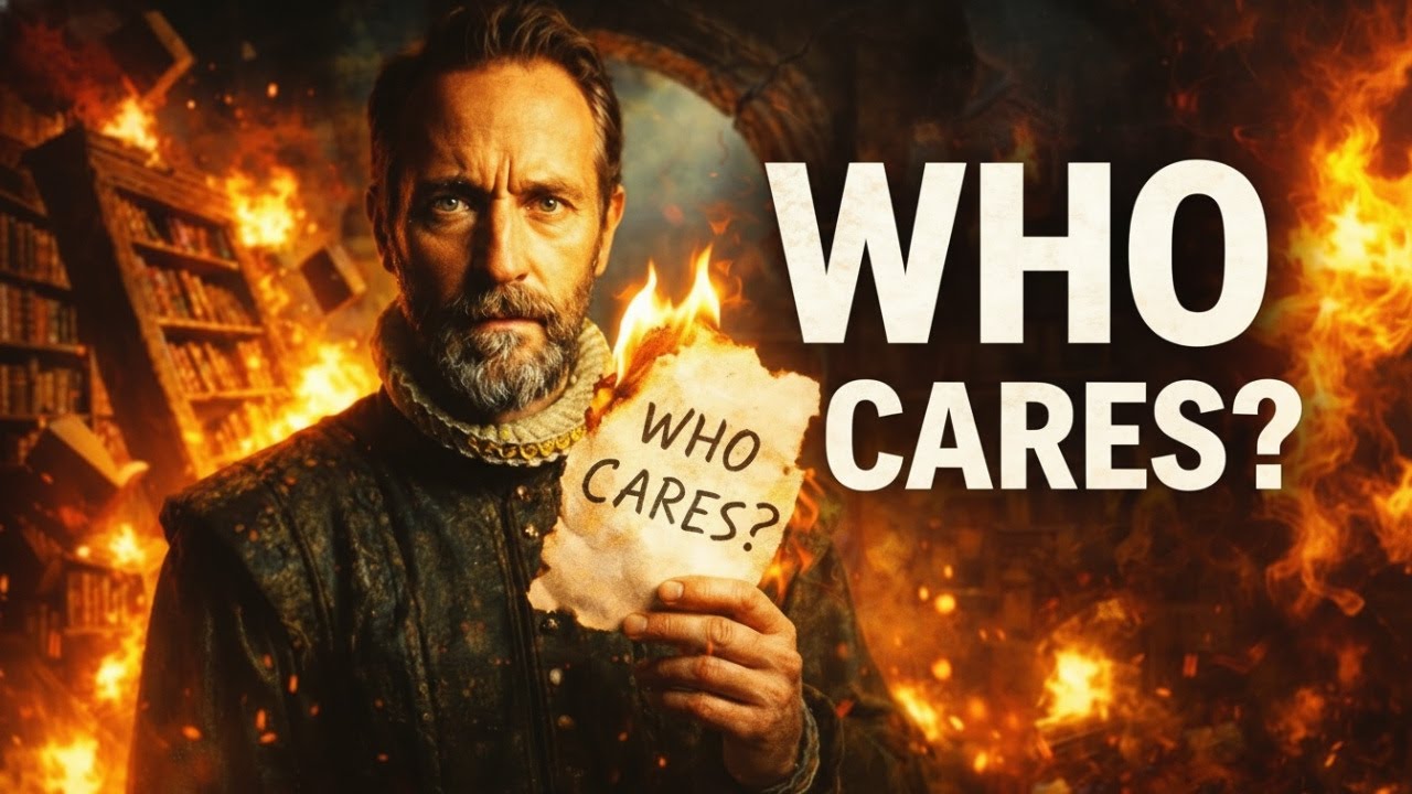 Michel de Montaigne Philosophy | The Dangerous Power of “Who Cares” Mindset